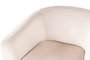 Atelier Del Sofa Sillón Orejero Beige 70x82x82 cm